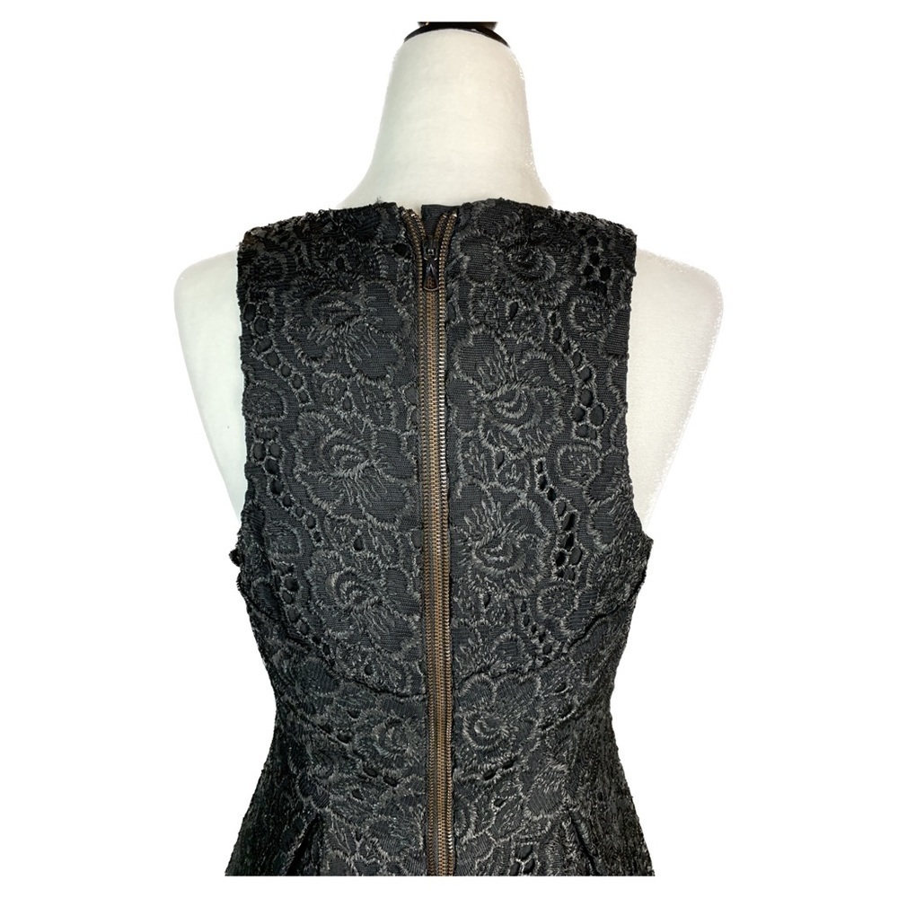 Anthropologie Leifsdottir Lingonberry Black Lace Dress - Picture 8 of 13